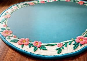Tapete de Crochê Oval com Flores: Aprenda a Fazer Passo a Passo!